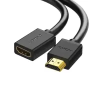 UGREEN HD107 2 Meter HDMI Male to Female Black Cable (10142)